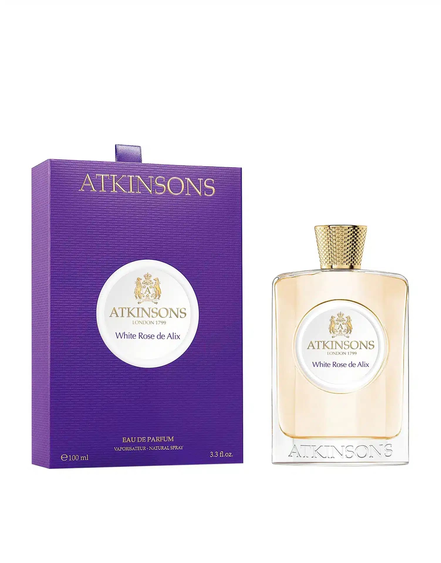 عطر و ادکلن زنانه و مردانه اتکینسونز وایت رز د الیکس ادوپرفیوم ATKINSONS WHITE ROSE THE ALIX EDP FOR WOMEN AND MEN