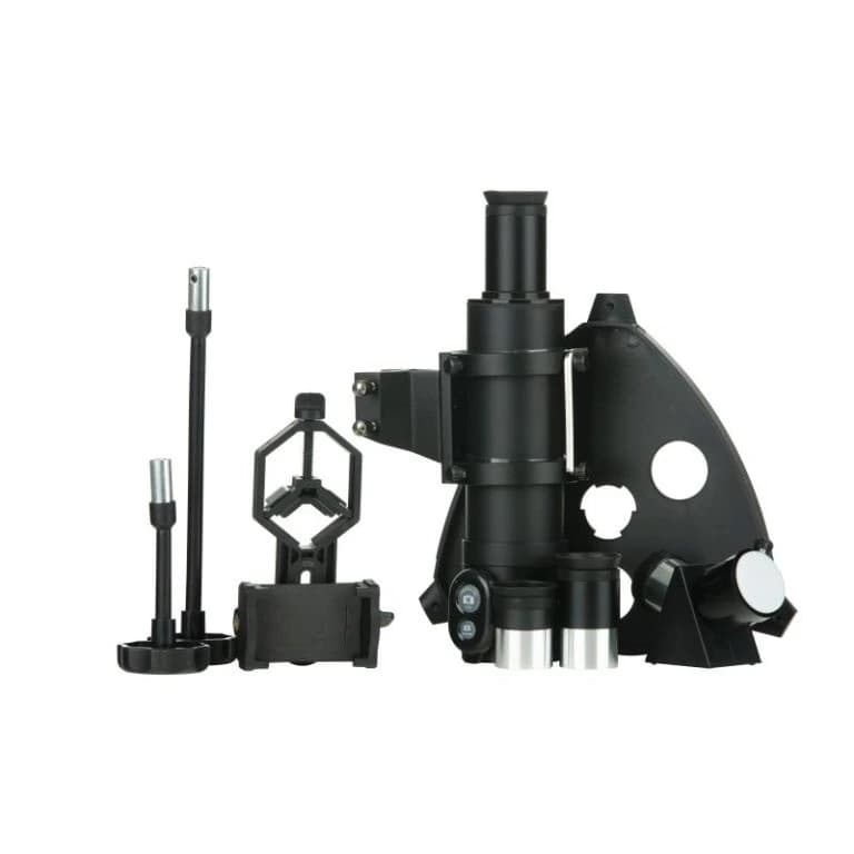تلسکوپ فوق حرفه ای زیتازی مدل Zenith 102EQ5 همراه با هارد کیس آلمینیومی و هولدر عکاسی موبایل — تصویر ۲