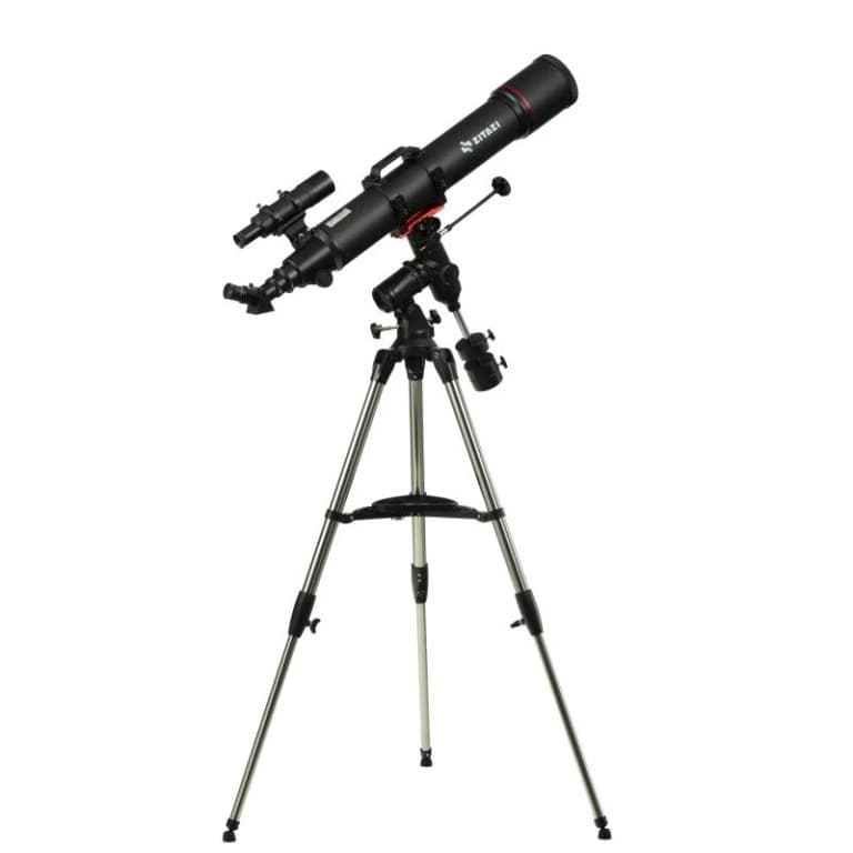 تلسکوپ فوق حرفه ای زیتازی مدل Zenith 102EQ5 همراه با هارد کیس آلمینیومی و هولدر عکاسی موبایل