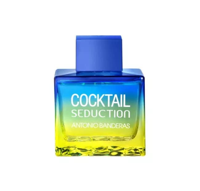 عطر و ادکلن مردانه آنتونیو باندراس کوکتل سداکشن بلو ادوتویلت ANTONIO BANDERAS COCKTAIL SEDUCTION BLUE EDT FOR MEN
