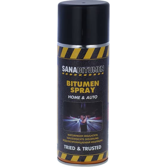 اسپری عایق رطوبتی سانا بیتومن مدل BITUMEN SPRAYحجم 400 میلی لیتر کد k11192