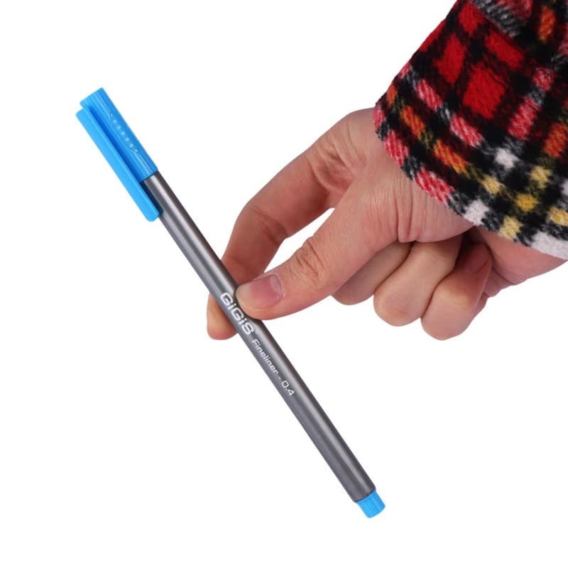 روان نویس Gigis Fineliner 0.4mm بسته 12 عددی — تصویر ۷