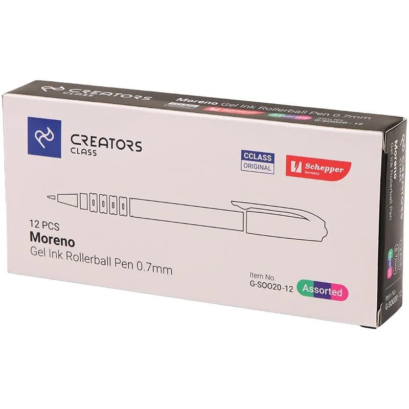 روان نویس کریتورز کلاس 0.7 میلی متر Moreno G-S0020 بسته 12 عددی — تصویر ۲