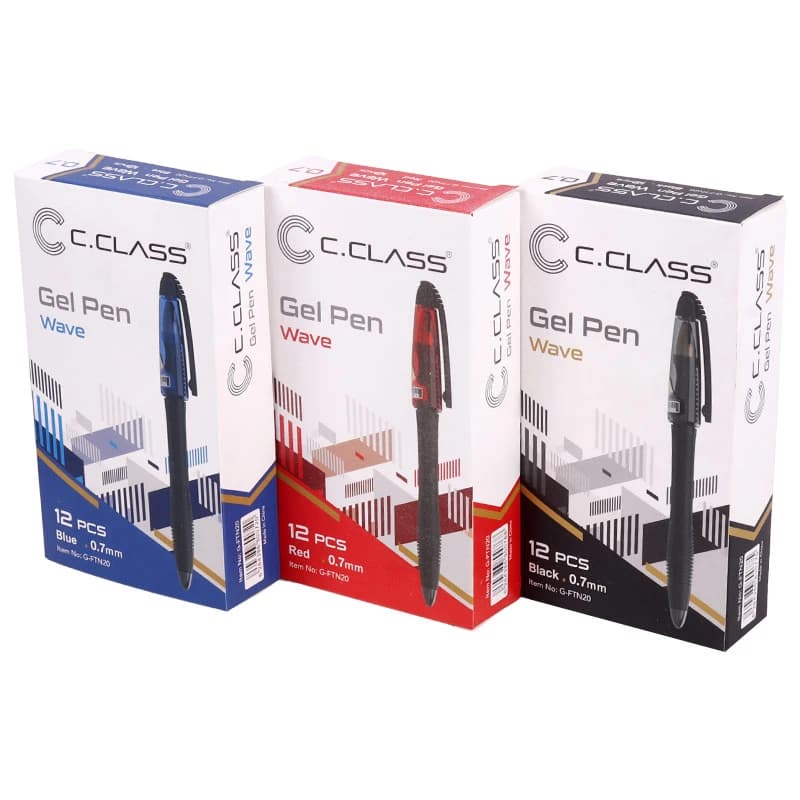 روان نویس سی کلاس C.Class Wave G-FTN20 0.7mm بسته 12 عددی — تصویر ۲