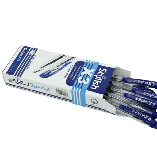 خودکار استایلیش 0.7 میلی متر X3 بسته 10 عددی — تصویر ۹