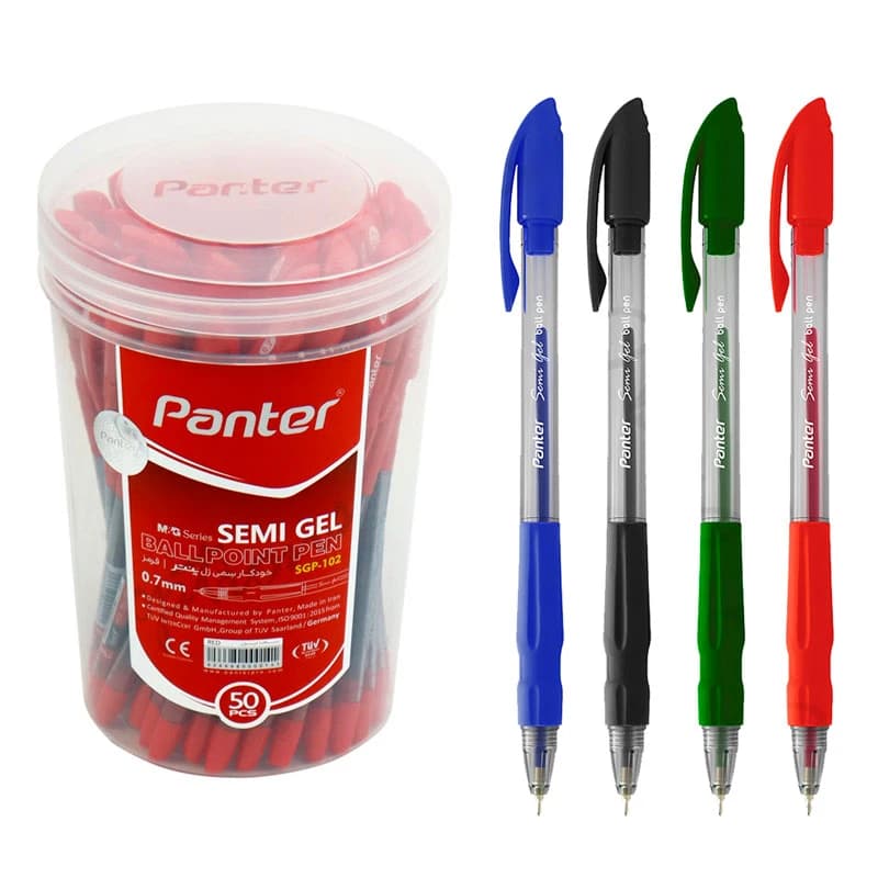 خودکار پنتر Panter SGP102 0.7mm بسته 50 عددی — تصویر ۶
