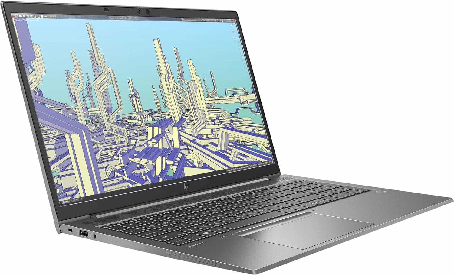 لپ تاپ اچ پی استوک zbook firefly 15 G8 i7-1185 G7 16GB-512GB SSD-4GB T500 TOUCH — تصویر ۵