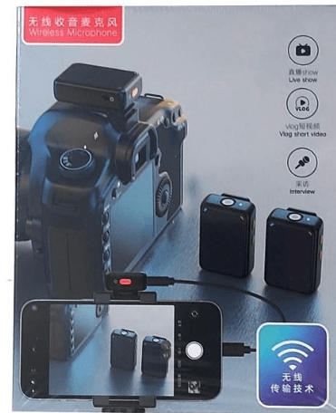 میکروفن بی سیم یقه ای مدل K66 کد k10628