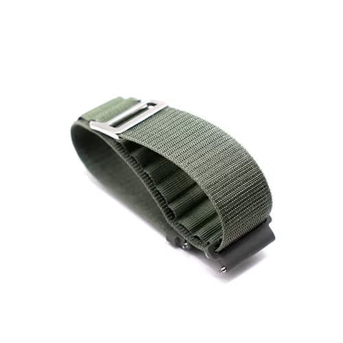 بند برزنتی ساعت مچی تنظیم آسان – سبز برای 38/40/41mm کد k10395