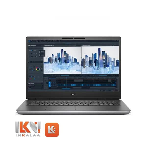 لپ تاپ استوک Dell Precision M7760 Core i9-11950H رم 16GB حافظه 512GB