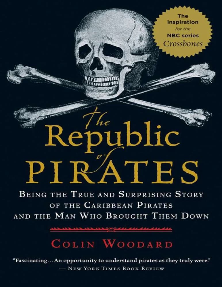 کتاب جمهوری دزدان دریایی (The Republic of Pirates) نسخه انگلیسی PDF | کالین وودارد