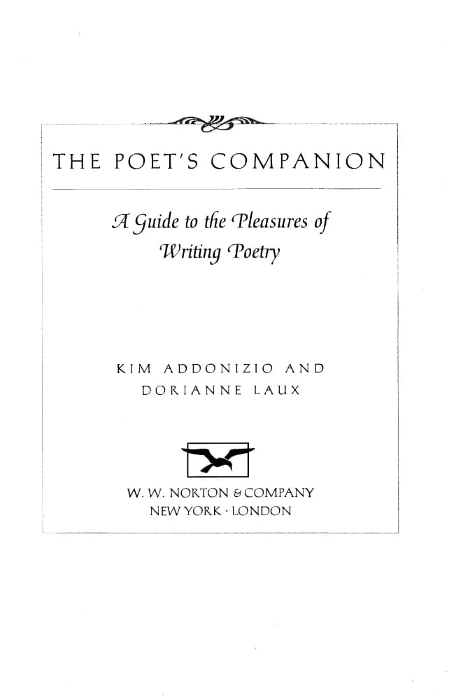 کتاب همراه شاعران (The Poets Companion) نسخه انگلیسی PDF | کیم