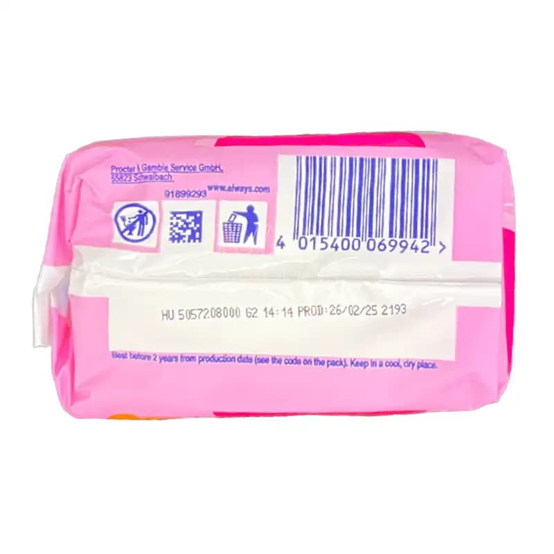 نوار بهداشتی آلویز Cotton Soft UltraThin سایز 1 نرمال بسته 10 عددی — تصویر ۳