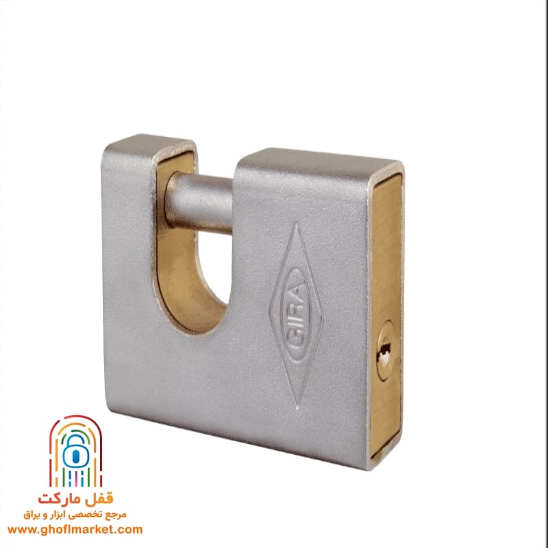 قفل کتابی گیرا سایز 950 روکشدار مدل 017