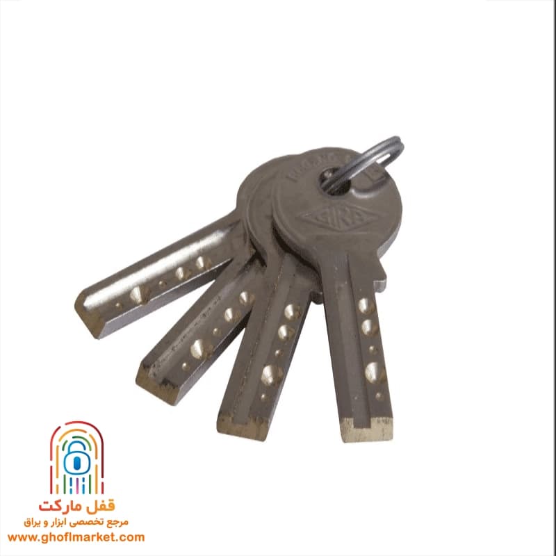 قفل کتابی گیرا سایز 950 روکشدار مدل 010 — تصویر ۵