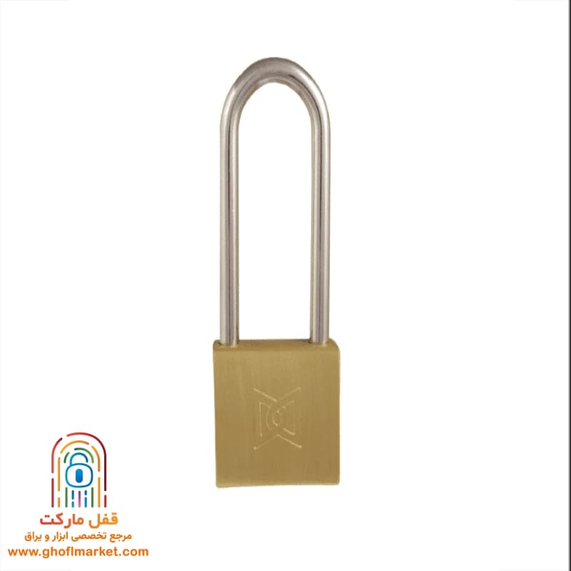 قفل آویز گیرا سایز60 تخت دسته بلند مدل 011