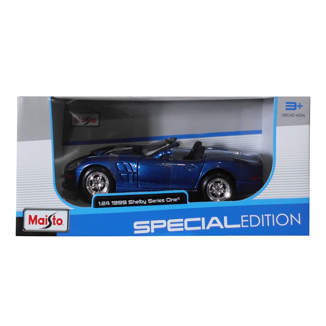 ماکت ماشین مایستو مدل 1999 Shelby Series One Azul Metalizado — تصویر ۳