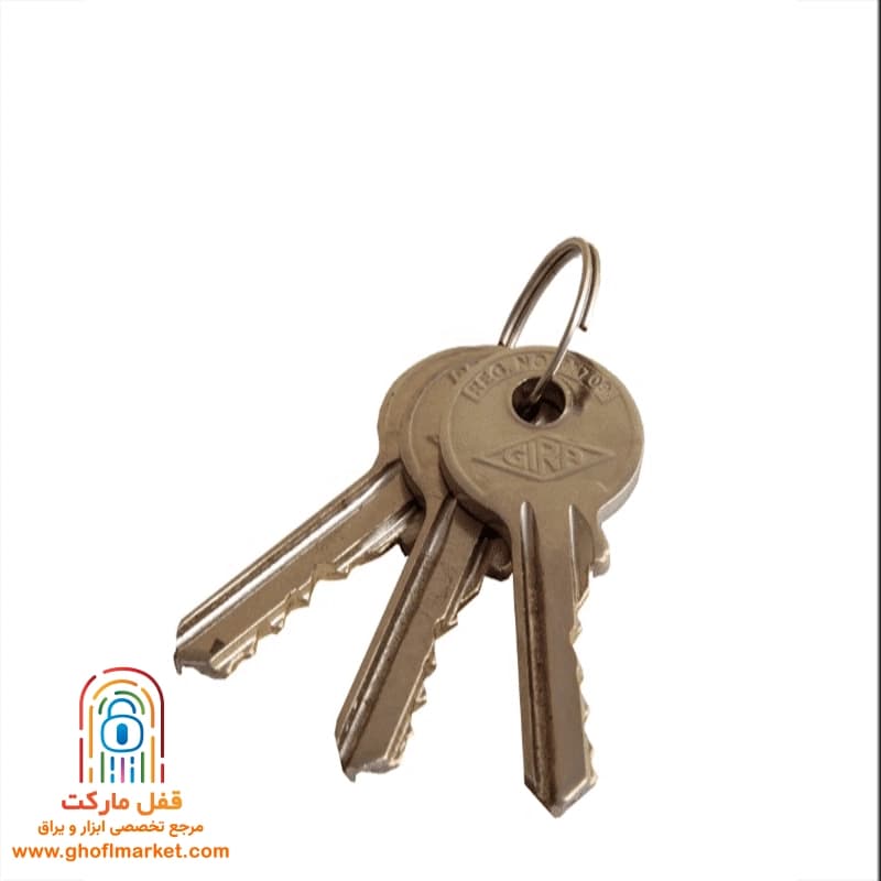 قفل آویز گیرا سایز 75 تخت مدل 006 — تصویر ۴