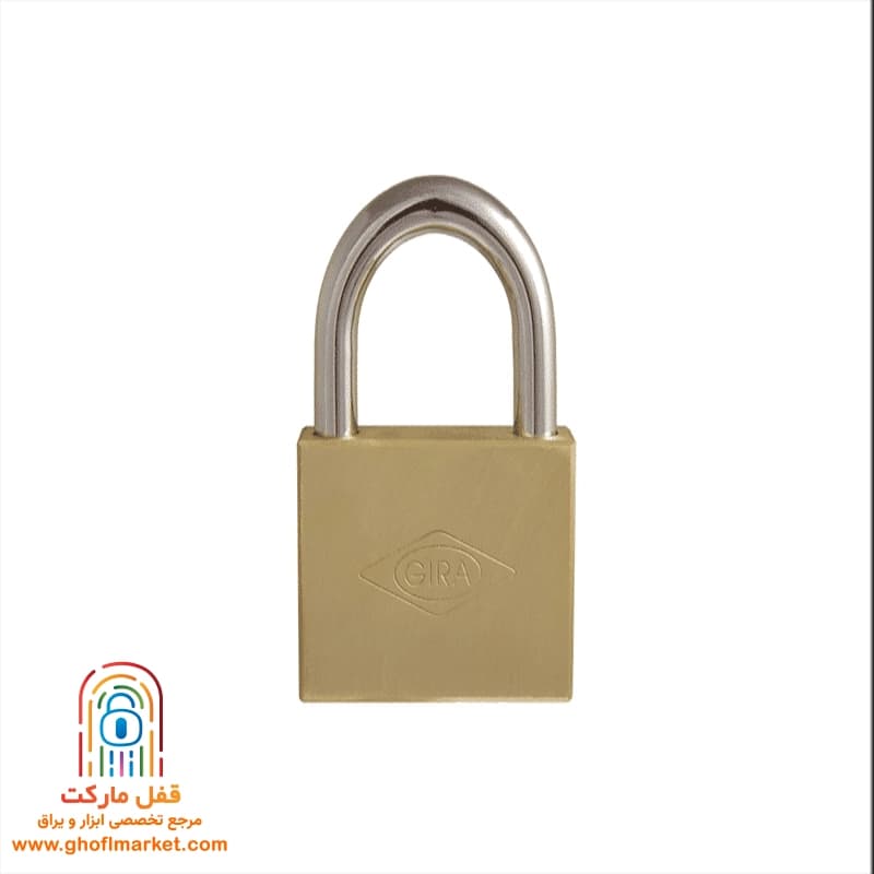 قفل آویز گیرا سایز 75 تخت مدل 006 — تصویر ۲