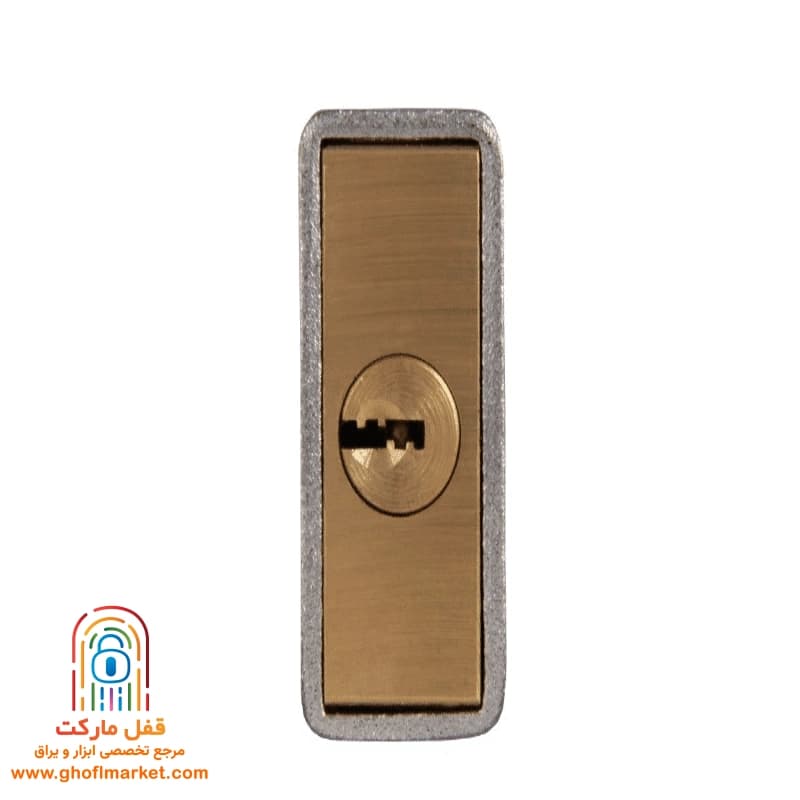 قفل کتابی گیرا سایز 600 روکشدار مدل 041 — تصویر ۳