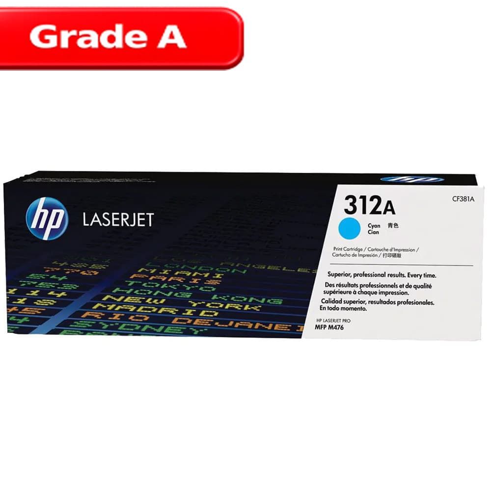 کارتریج رنگی اچ پی رنگ آبی HP 312A — تصویر ۳