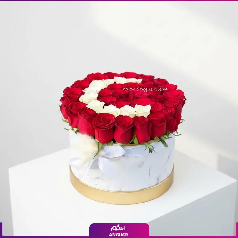 باکس گل حرف C انگلیسی