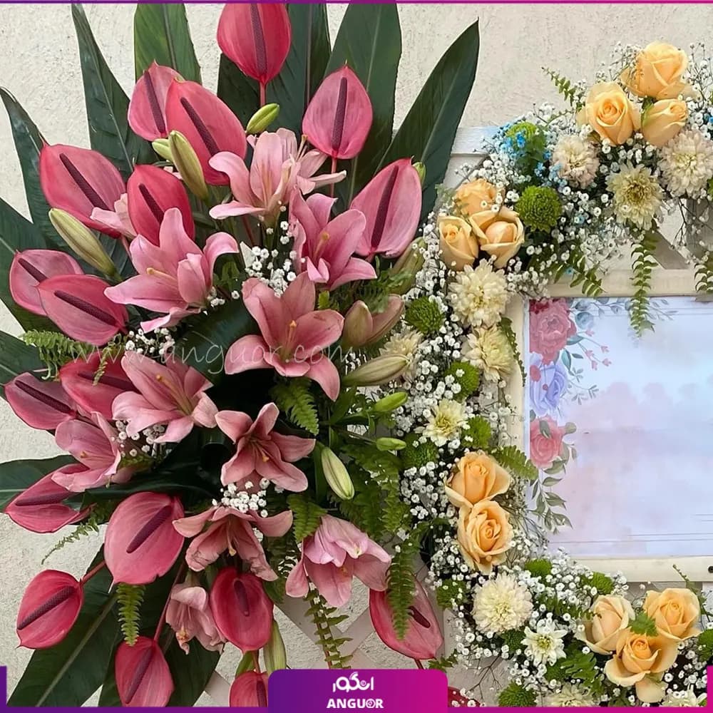 تاج گل تبریک شکوه جاودان — تصویر ۲