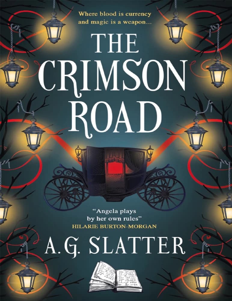 کتاب جاده زرشکی (The Crimson Road) نسخه انگلیسی PDF | ای جی اسلاتر