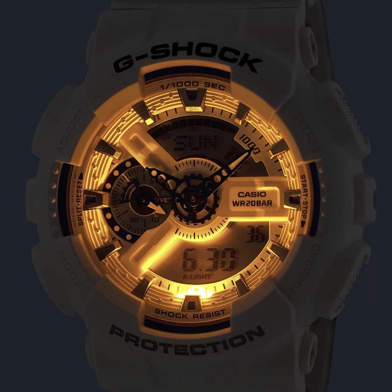 ساعت مچی مردانه کاسیو G-Shock مدل GA-110HDS-7ADR — تصویر ۲