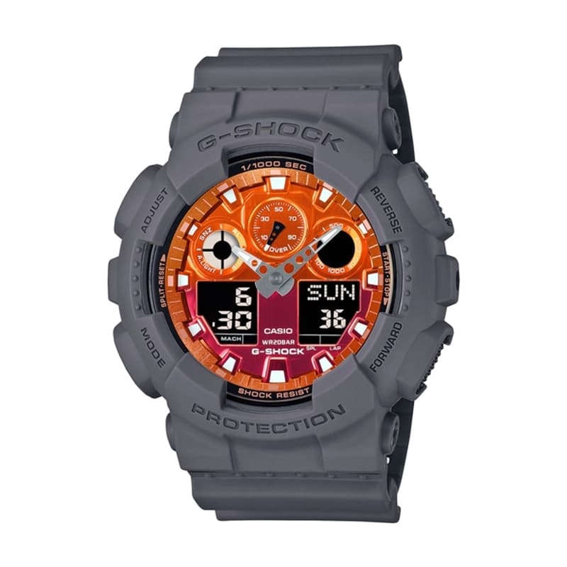 ساعت مچی مردانه کاسیو G-Shock مدل GA-100FL-8ADR