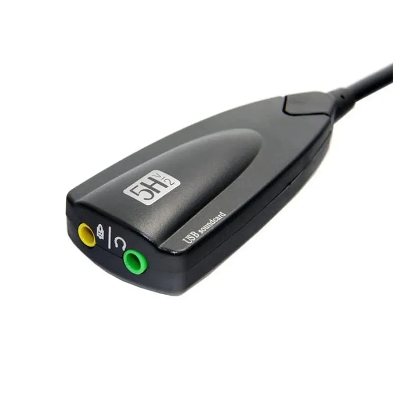 کارت صدا اکسترنال USB مدل Steel Sound 5Hv2 — تصویر ۳