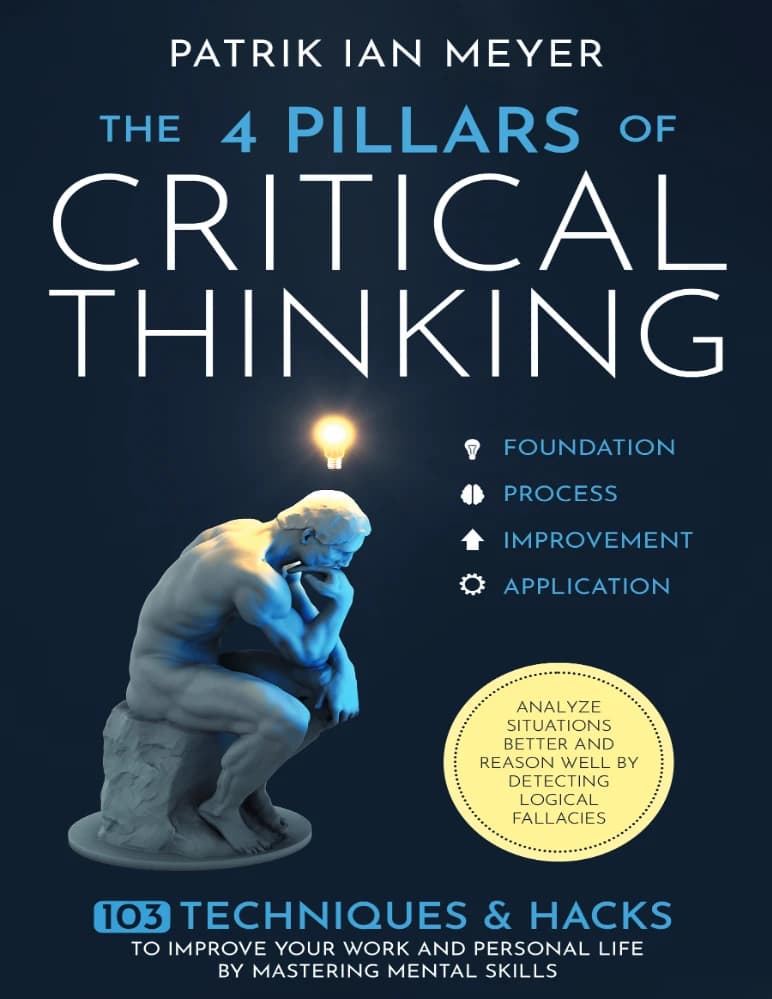 کتاب ۴ رکن تفکر انتقادی (The 4 Pillars of Critical Thinking) نسخه انگلیسی PDF | پاتریک ایان مایر