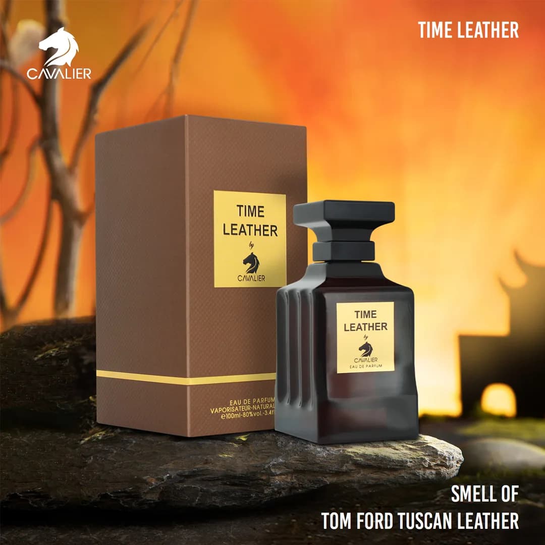 کاوالیر ادکلن TIME LEATHER — تصویر ۳
