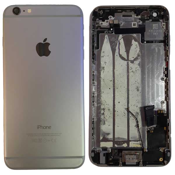 شاسی و قاب کامل آیفون مشکی روکار iphone 6G PLUS SILVER