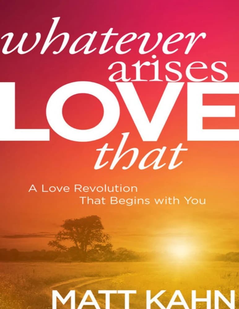 کتاب هر چه پیش می آید، آن را دوست بدار (Whatever Arises, Love That) نسخه انگلیسی PDF | مت کان