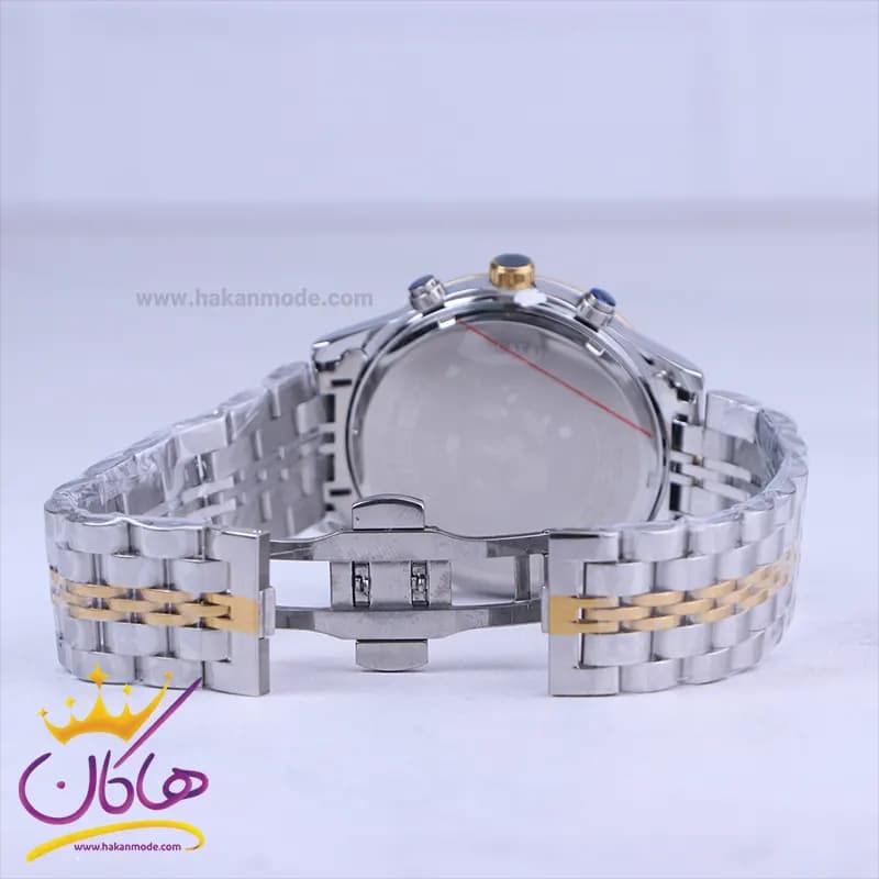 ساعت مچی سیتیزن مردانه فلزی نقره ای طلایی G 2360/5 — تصویر ۲
