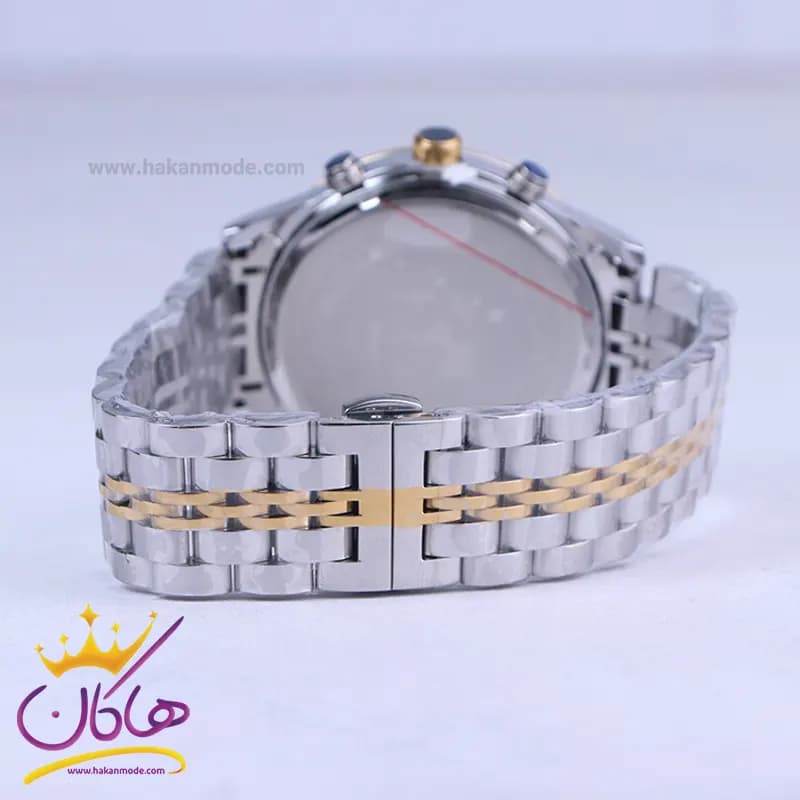 ساعت مچی سیتیزن مردانه فلزی نقره ای طلایی G 2360/5 — تصویر ۳