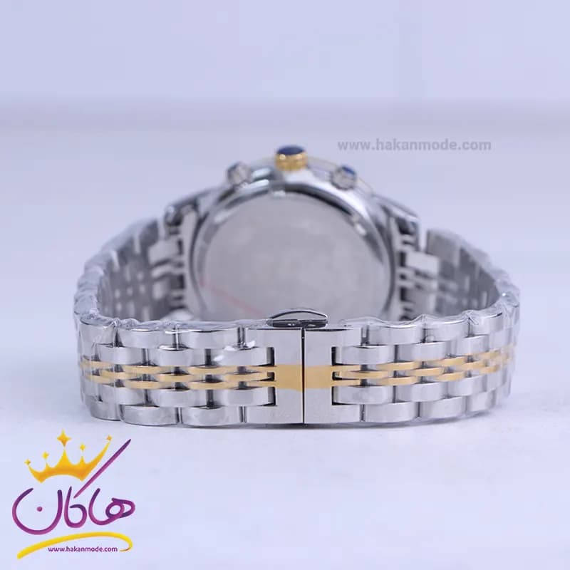 ساعت عقربه ای سیتیزن زنانه فلزی صفحه مشکی L 9766/11 — تصویر ۳