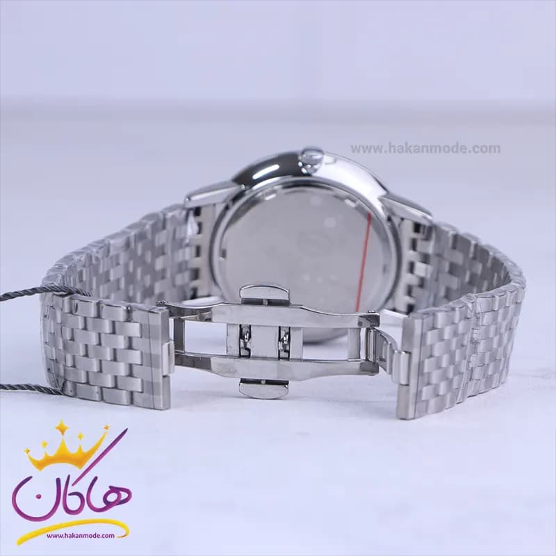 ساعت مچی عقربه ای سولیدا مردانه فلزی نقره ای G2137/1 — تصویر ۲