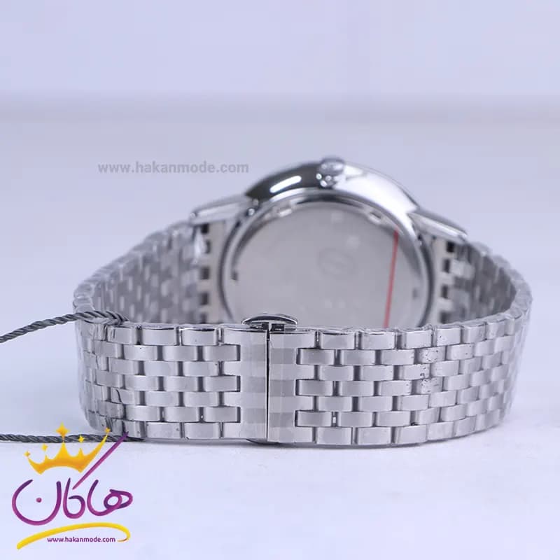 ساعت مچی عقربه ای سولیدا مردانه فلزی نقره ای G2137/1 — تصویر ۳