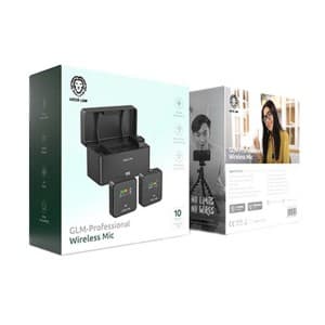 میکروفون یقه ای بی سیم گرین لاین مدل GLM Professional GNPGLMWMICBK — تصویر ۳