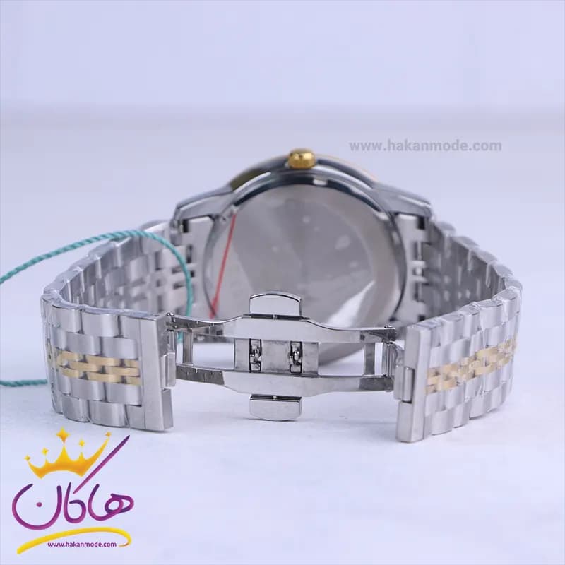 ساعت عقربه ای سولیدا مردانه فلزی صفحه سبز G2135/8 — تصویر ۲