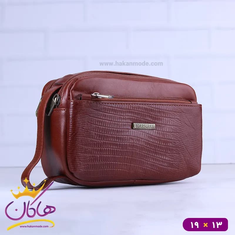 شوز بگ چرم چرمسال طرح پوست مار 950 — تصویر ۵