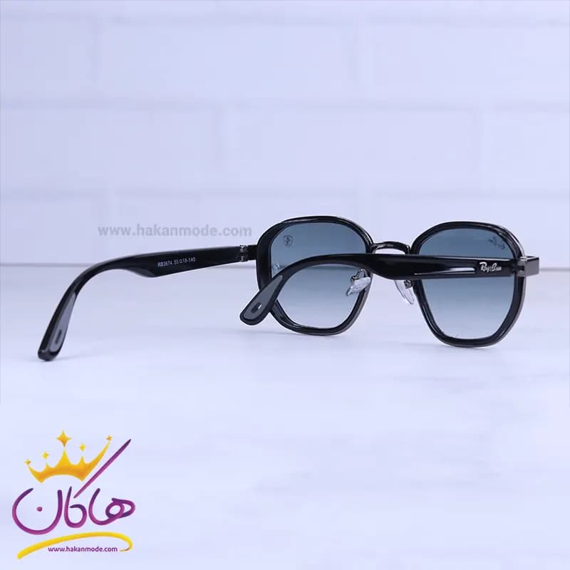 عینک آفتابی ری بن فراری مردانه فریم مربع RB 6374/1 — تصویر ۳