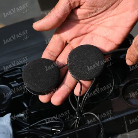 بلوتوث و هدفون کلاه کاسکت مدل J1 — تصویر ۴