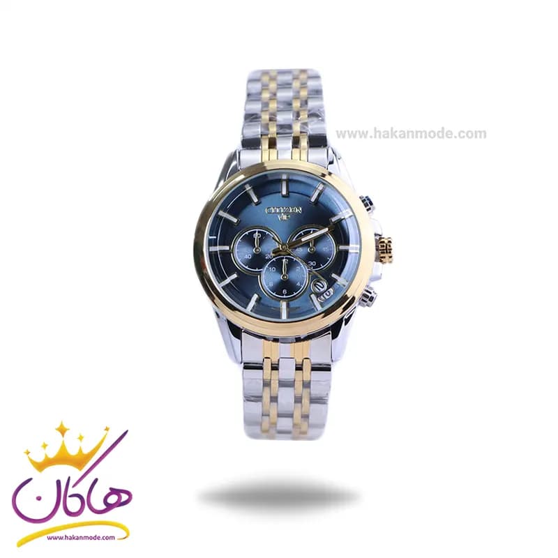 ساعت عقربه ای سیتیزن زنانه فلزی صفحه آبی L 9766/2