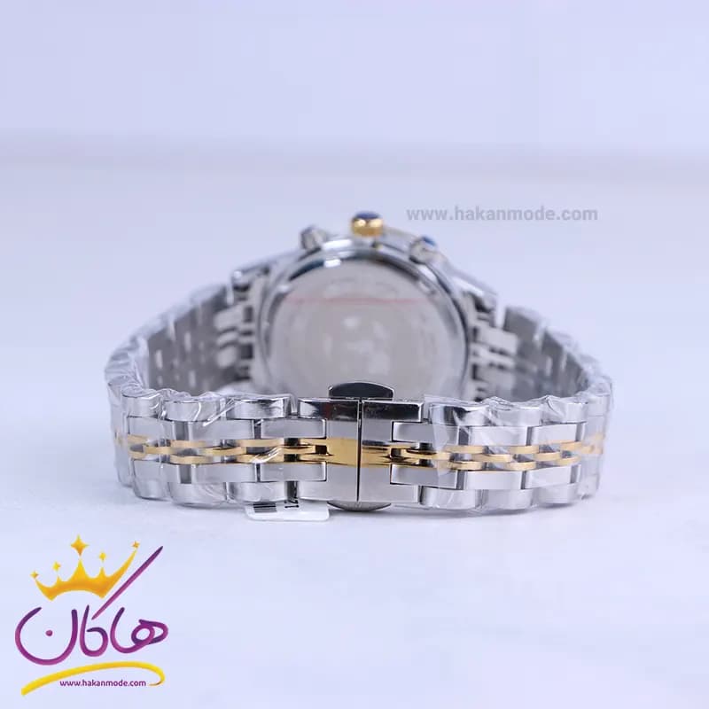 ساعت عقربه ای سیتیزن زنانه فلزی صفحه مشکی L 2360/3 — تصویر ۳