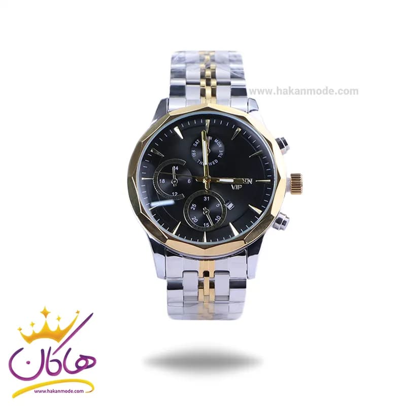 ساعت عقربه ای سیتیزن مردانه فلزی صفحه مشکی G 2360/3