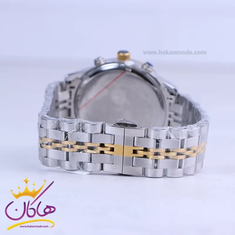 ساعت مچی سیتیزن مردانه فلزی نقره ای طلایی G 2360/1 — تصویر ۳