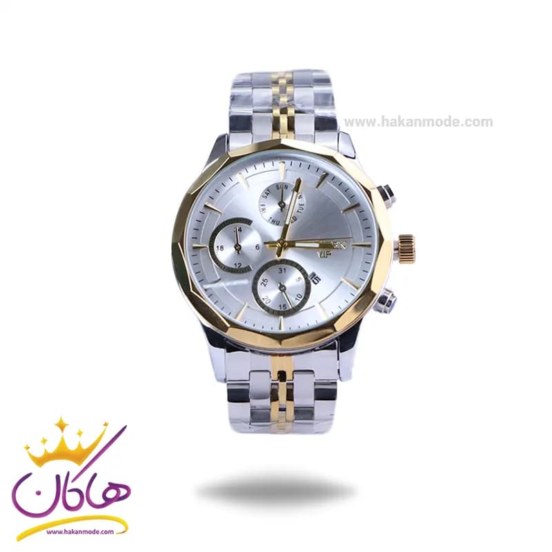 ساعت مچی سیتیزن مردانه فلزی نقره ای طلایی G 2360/1